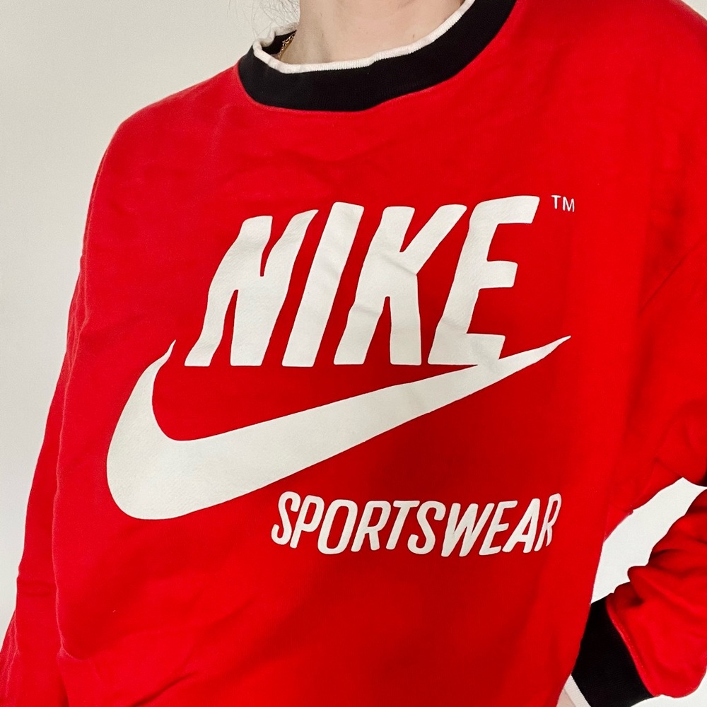 Red Nike Sweatshirt